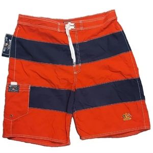 American Living Red And Blue Men's Swim Shorts Size XL New With Tags